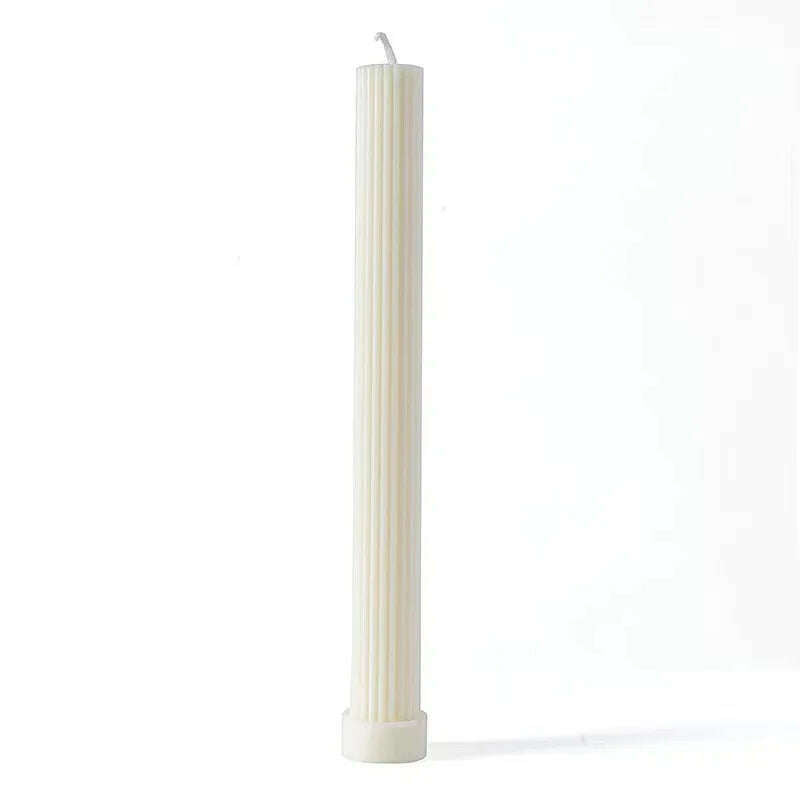 Creative wedding scented candles home decorative centerpiece long red candles new year home decor candle shooting props - KIMLUD