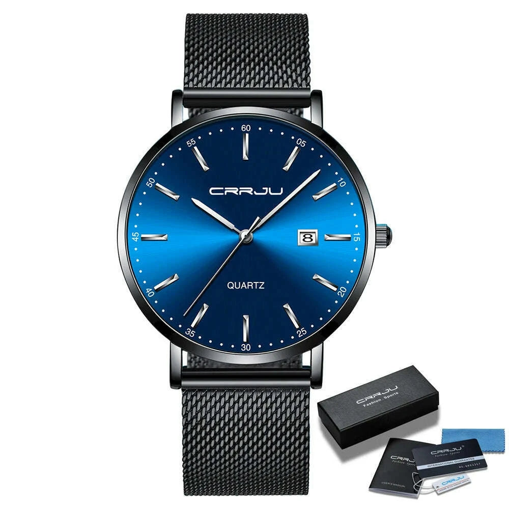 CRRJU Luxury Fashion Woman Bracelet Watch Women Casual Waterproof Quartz Ladies Dress Watches Gift lover Clock relogio feminino - KIMLUD