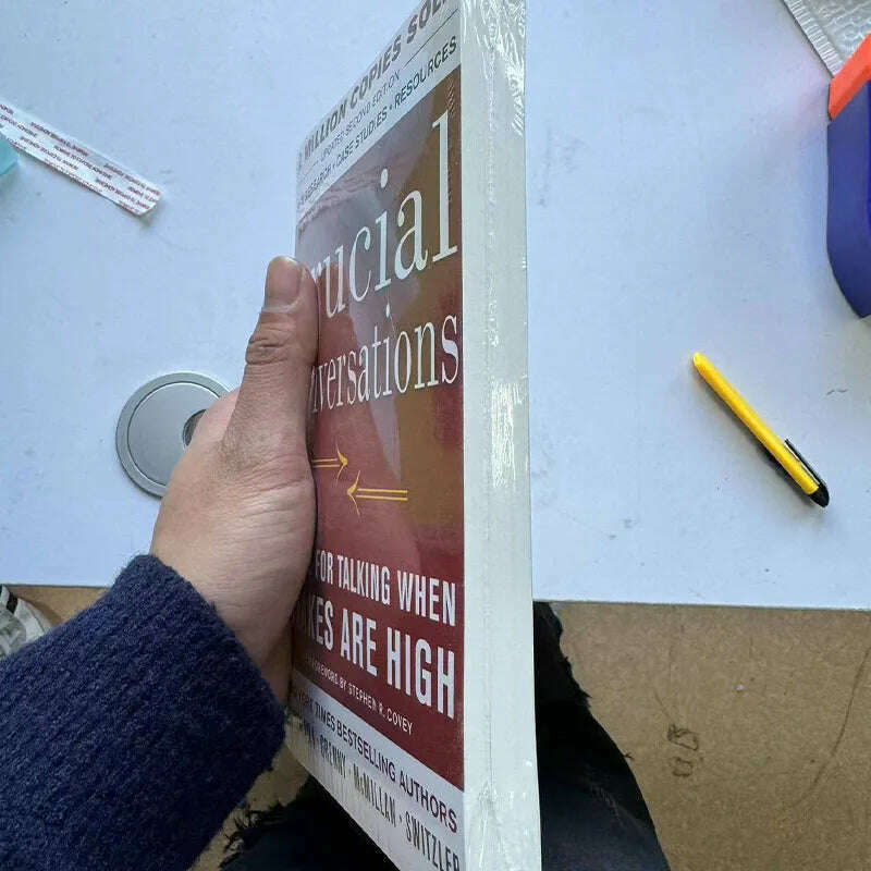 KIMLUD, Crucial Conversations Tools For Talking When Stakes are High Third Edition Communication Challenges Book Paperback, KIMLUD Womens Clothes