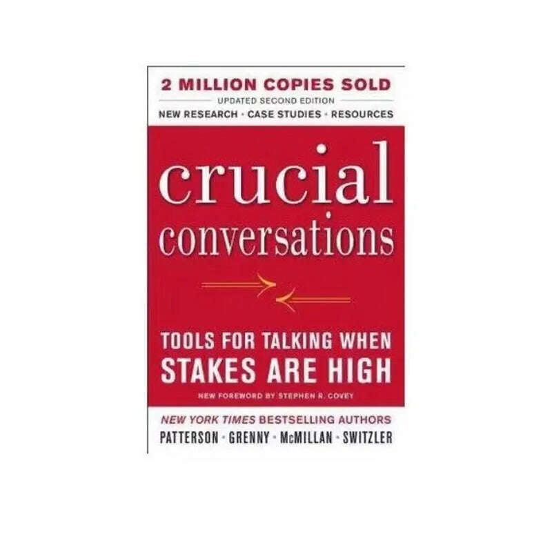 KIMLUD, Crucial Conversations Tools For Talking When Stakes are High Third Edition Communication Challenges Book Paperback, KIMLUD Womens Clothes