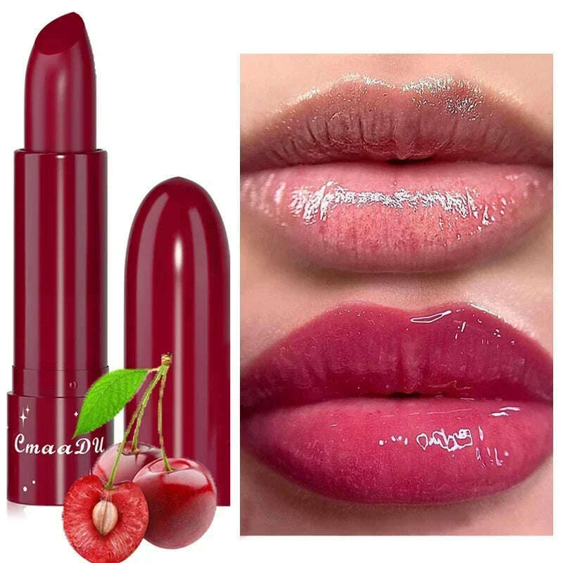 KIMLUD, Crystal Jelly Fruit Lip Balm Lasting Moisturizing Hydrating Anti-drying Lipsticks Reducing Lip Lines Natural Lips Care Cosmetics, KIMLUD Womens Clothes