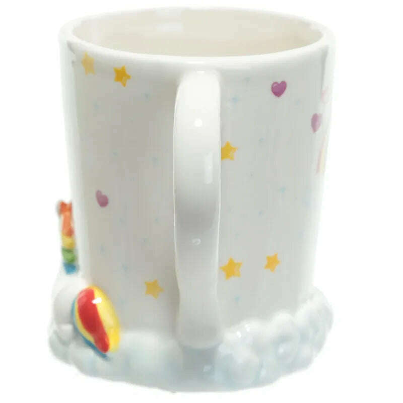 KIMLUD, Cute Quirky Rainbow Clouds Unicorn Mug I Dont Believe In Humans Coffee Cup Magical Horse Tea Milk Mugs And Cups, KIMLUD Womens Clothes