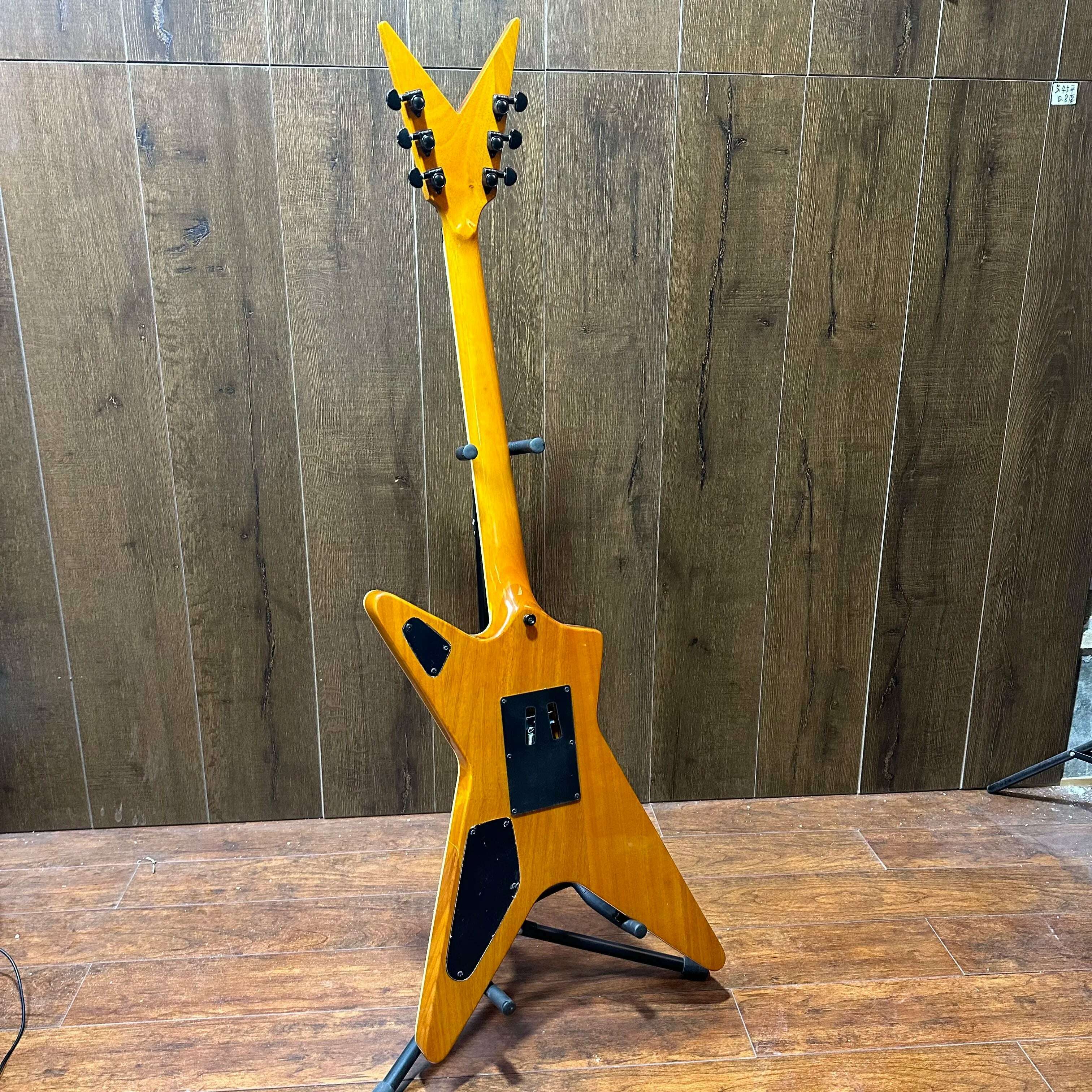 KIMLUD, Dean Dimebag "Far Beyond Drivin" ML Electric Guitar Flame maple top Hot Sale, KIMLUD Womens Clothes