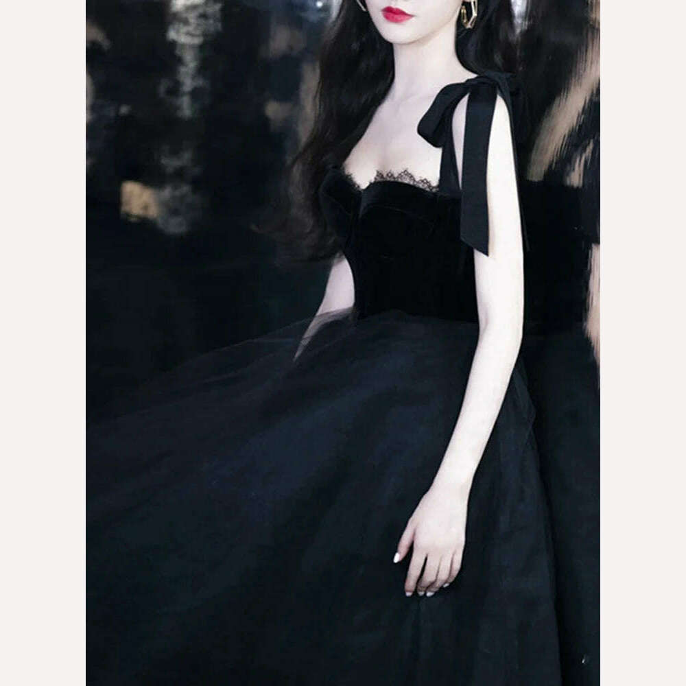 KIMLUD, DEAT Elegant Dress Lace Spliced Camisole Trendy Sleeveless Solid Color Women's Party Dresses 2024 Spring New Fashion 15C49, KIMLUD Womens Clothes