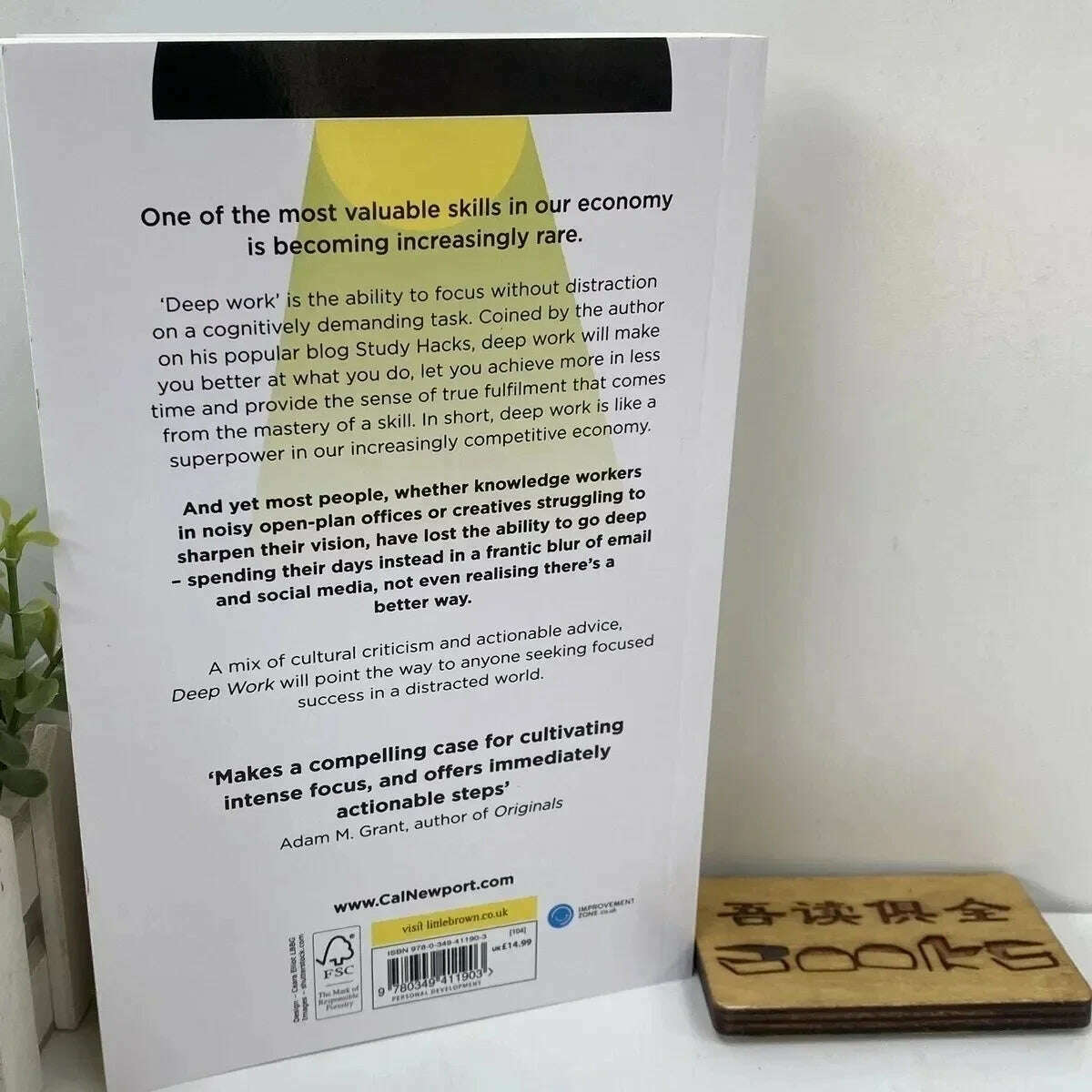 KIMLUD, Deep Work : Rules for Focused Success In a Distracted World by Cal Newport Self Help Book English Books libros, KIMLUD Womens Clothes
