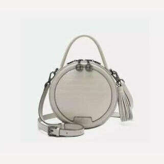 Designer Women's Bag Genuine Leather Crocodile Leather Handbag Luxury Brand High Quality Barrel Bag Luxury Women's Handbag - KIMLUD