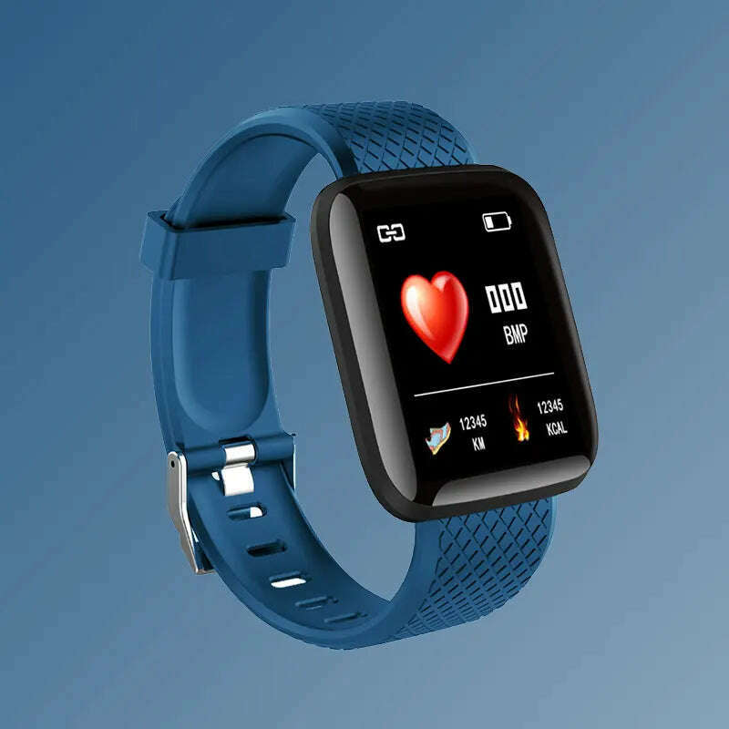 KIMLUD, Digital Smart sport watch men's watches digital led electronic wristwatch Bluetooth fitness wristwatch women kids hours hodinky, Blue / CHINA, KIMLUD APPAREL - Womens Clothes