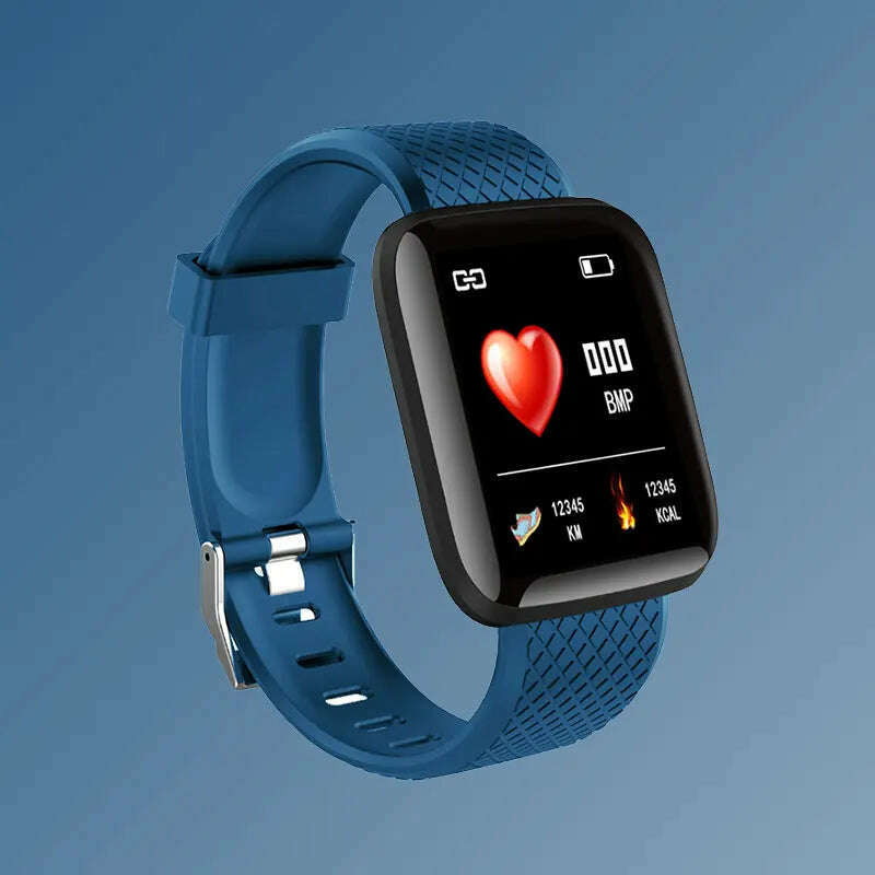 KIMLUD, Digital Smart sport watch men's watches digital led electronic wristwatch Bluetooth fitness wristwatch women kids hours hodinky, Blue / CHINA, KIMLUD Womens Clothes