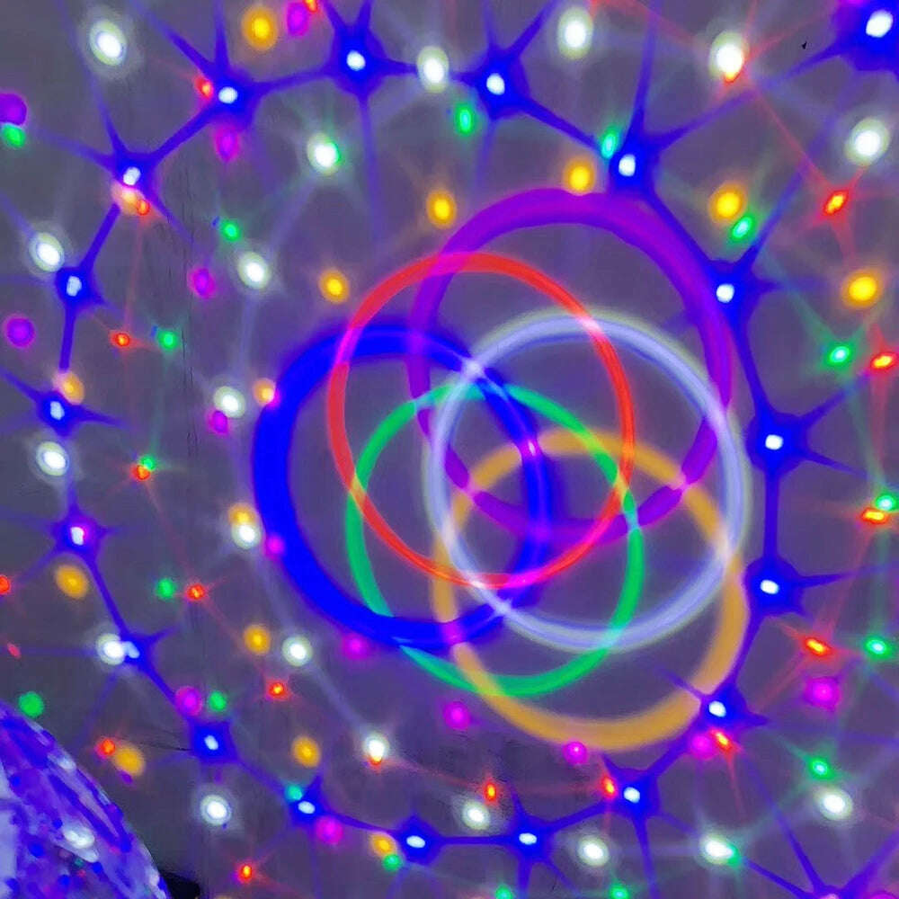 Disco Magic Ball Lamp Bluetooth APP control stage lights audience atmosphere lights wedding party decorations Halloween lights - KIMLUD