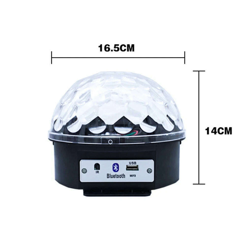Disco Magic Ball Lamp Bluetooth APP control stage lights audience atmosphere lights wedding party decorations Halloween lights - KIMLUD