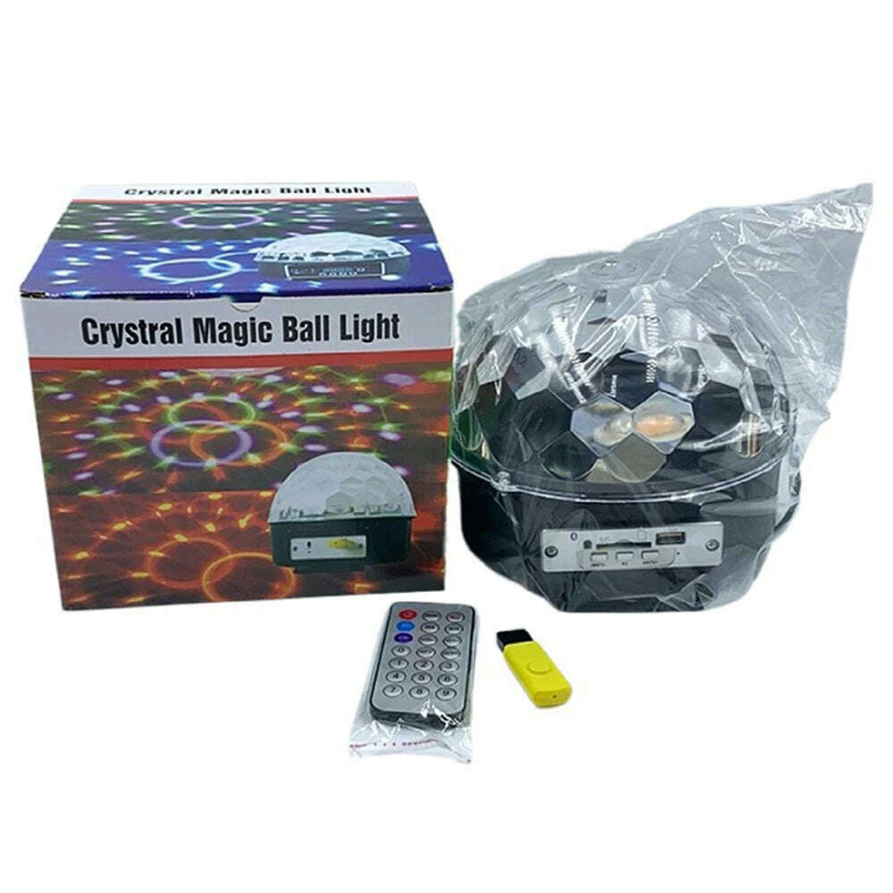 Disco Magic Ball Lamp Bluetooth APP control stage lights audience atmosphere lights wedding party decorations Halloween lights - KIMLUD