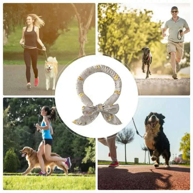 KIMLUD, Dog Cooling Collar Freezer Bow Tie Instant Cooling Bandanas For Dogs Reusable Instant Cooling Bandanas Dog Cooling Neck Wraps, KIMLUD Womens Clothes