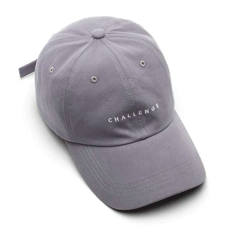 KIMLUD, Doitbest 2021 Korea baseball cap hats for women men Couples hat challenge letters outdoor lady mens sports caps snapback, KIMLUD Womens Clothes