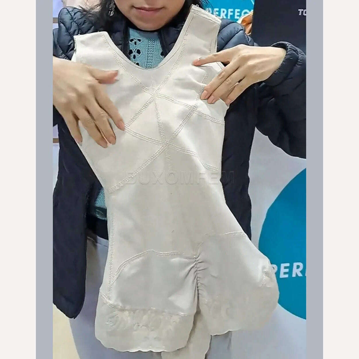 Double Control Colombian Girdles For Women Remove The Belly Buckle Zipper Triangular Connector Body Faja Belts - KIMLUD