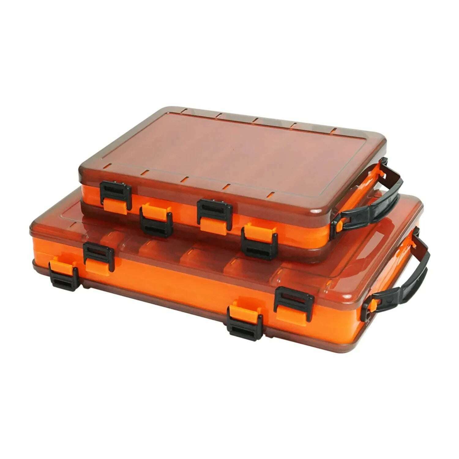 KIMLUD, Double-sided Lure Box Double-layer Tool Box Hard Bait Box Accessories Box Wooden Shrimp Box Minnow Pencil Fish Lure Box, KIMLUD Womens Clothes