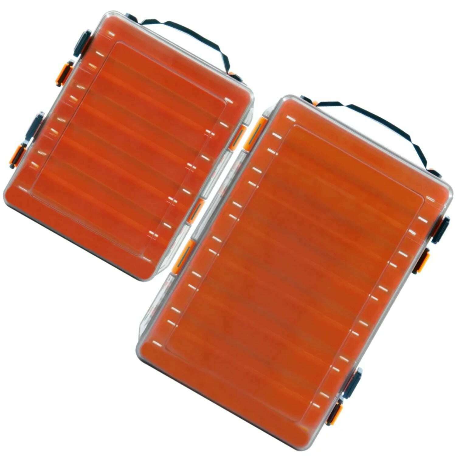 KIMLUD, Double-sided Lure Box Double-layer Tool Box Hard Bait Box Accessories Box Wooden Shrimp Box Minnow Pencil Fish Lure Box, KIMLUD Womens Clothes