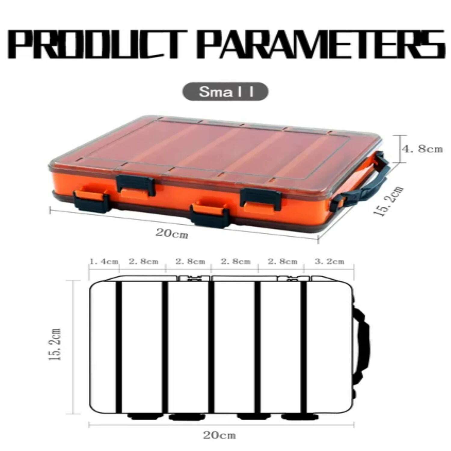KIMLUD, Double-sided Lure Box Double-layer Tool Box Hard Bait Box Accessories Box Wooden Shrimp Box Minnow Pencil Fish Lure Box, Wooden shrimp box-S / korea, KIMLUD APPAREL - Womens Clothes