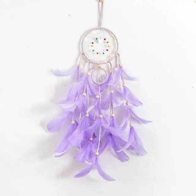 KIMLUD, dream catcher decor for home nordic decoration home kids room decoration wind chimes dream catchers hanging dreamcatcher new, D, KIMLUD APPAREL - Womens Clothes