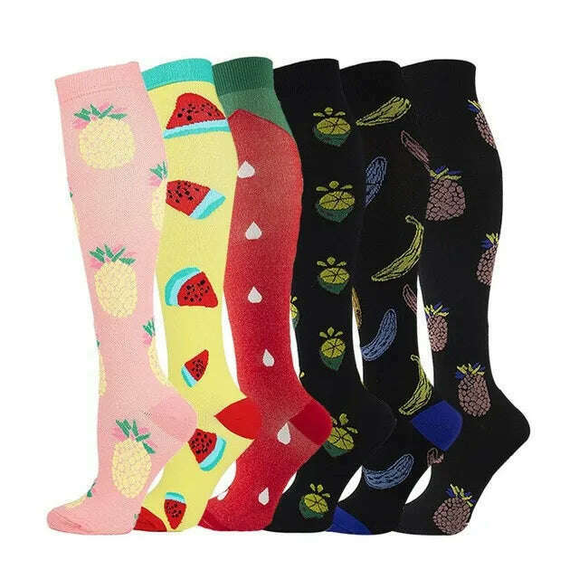 Dropship Compression Stockings Batch Socks Varicose Veins Nurse Socks Football Running Men Women Outdoor Sports Socks Unisex - KIMLUD