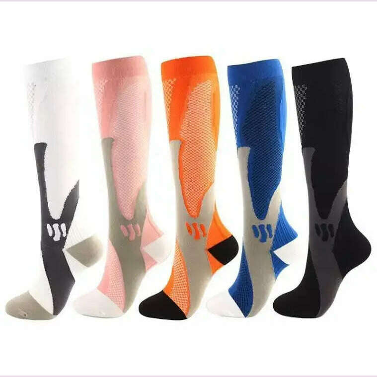 Dropship Compression Stockings Batch Socks Varicose Veins Nurse Socks Football Running Men Women Outdoor Sports Socks Unisex - KIMLUD