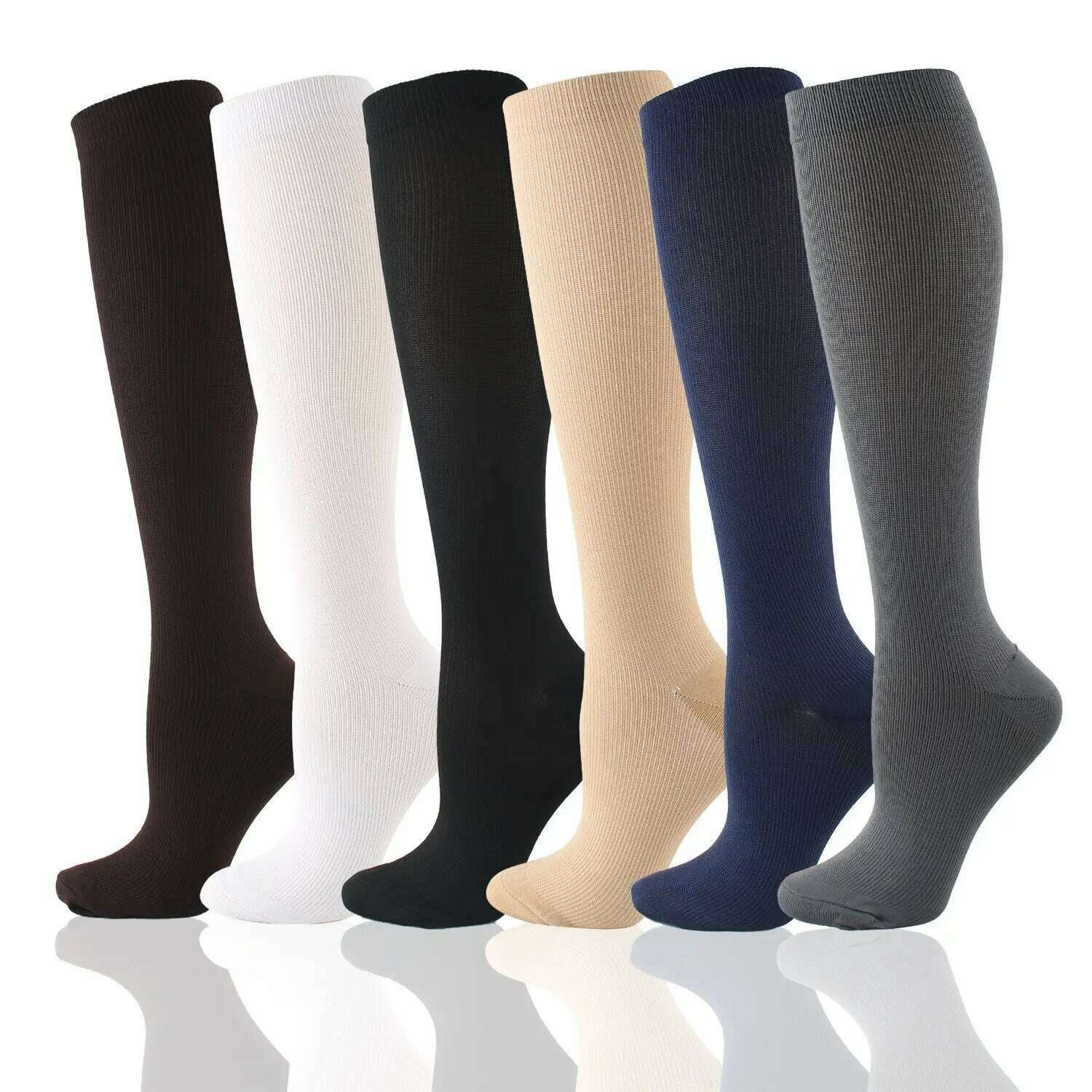 Dropship Compression Stockings Batch Socks Varicose Veins Nurse Socks Football Running Men Women Outdoor Sports Socks Unisex - KIMLUD