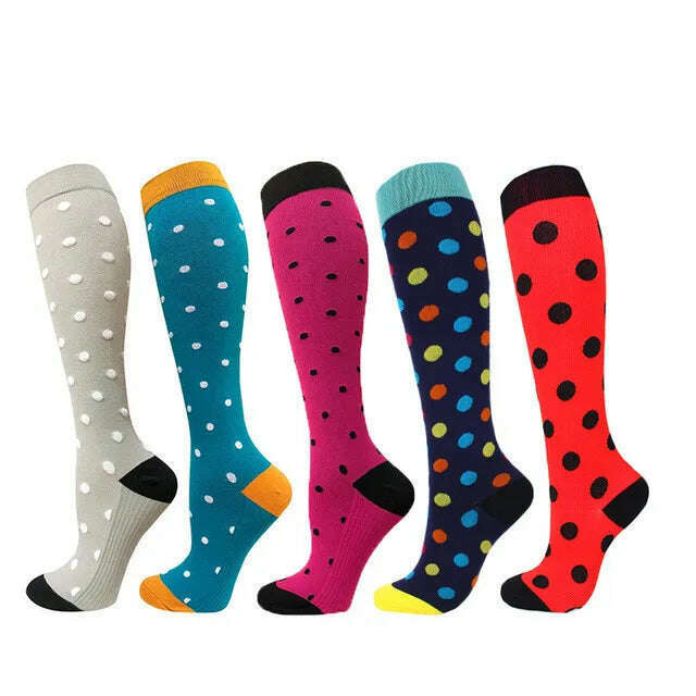 Dropship Compression Stockings Batch Socks Varicose Veins Nurse Socks Football Running Men Women Outdoor Sports Socks Unisex - KIMLUD