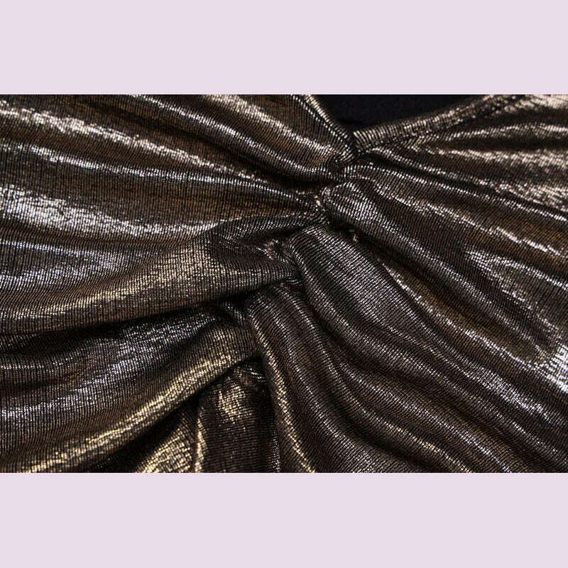 Dulzura Bling Glitter Women Halter Maxi Dress V Neck Backless Long Dress Party Evening Birthday Clothes Elegant Prom Outfit - KIMLUD