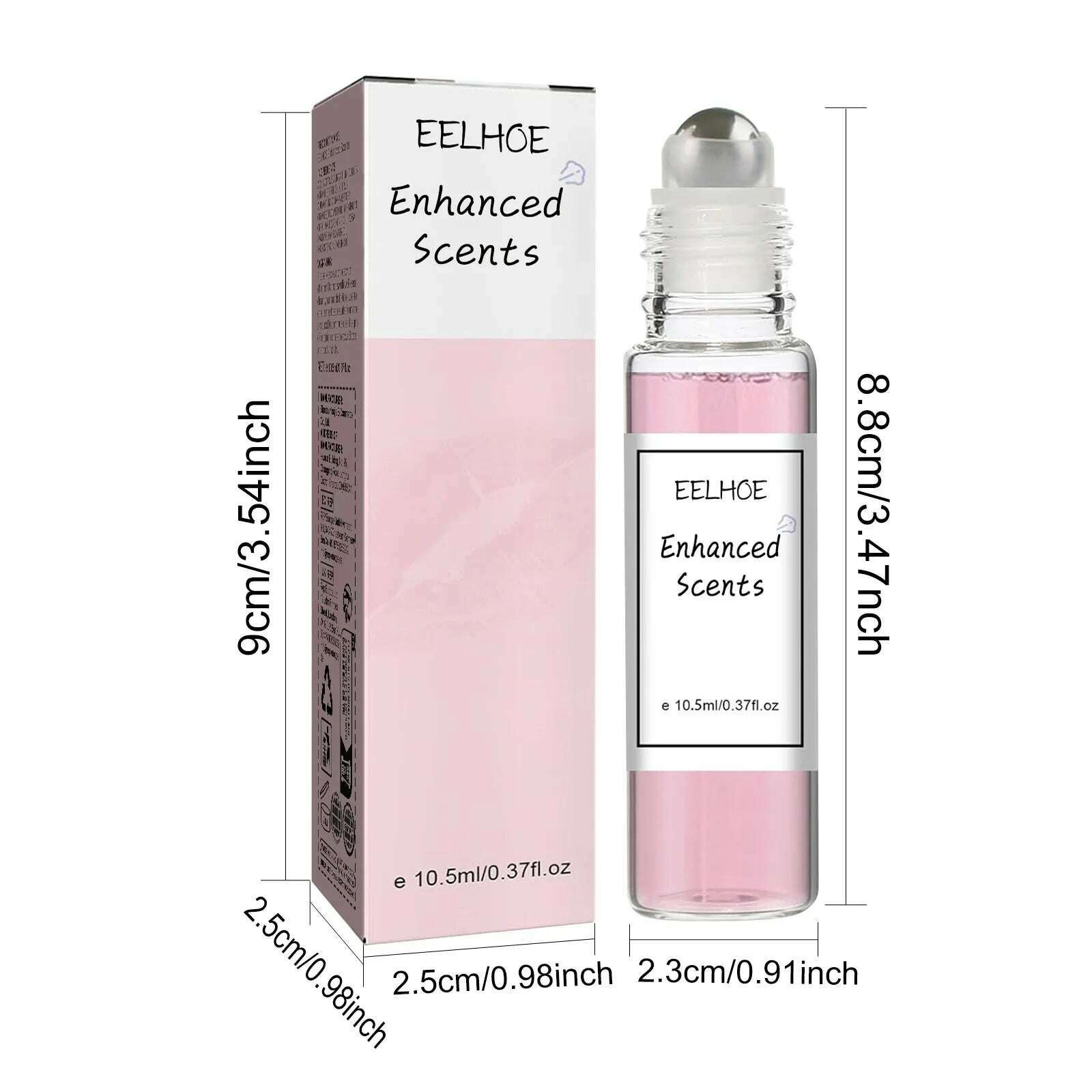 KIMLUD, Eelhoe 10.5ml Charming Pheromone Perfume Roller Natural Fresh Floral Flirting Lasting Fragrance Deodorant Dating Glamour Perfume, KIMLUD Womens Clothes