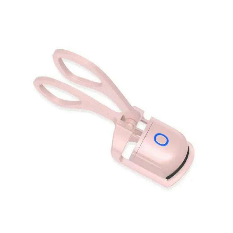 Electric Heated Eyelash Curler Eyelashes Curls Thermal Eyelash Curler Temperature Control Charging Mini Long Lasting Makeup Tool - KIMLUD