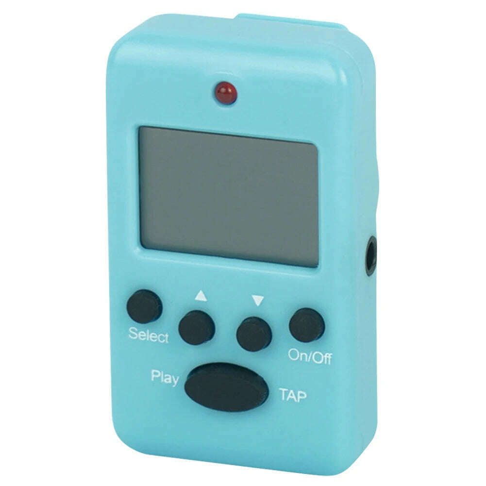 KIMLUD, Electronic Metronome Portable Pocket Metronome Loud Sound Tempo Metronome Mini Metronome for Piano Guitar Flute Drum, Sky Blue / CHINA, KIMLUD APPAREL - Womens Clothes