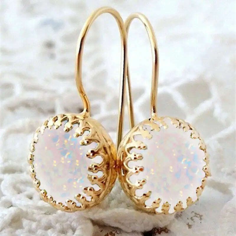 Elegant Imitation Pearl Silver Color Hoop Earrings for Women Jewelry Wedding Brincos Engagement Statement Earring Accessories - KIMLUD