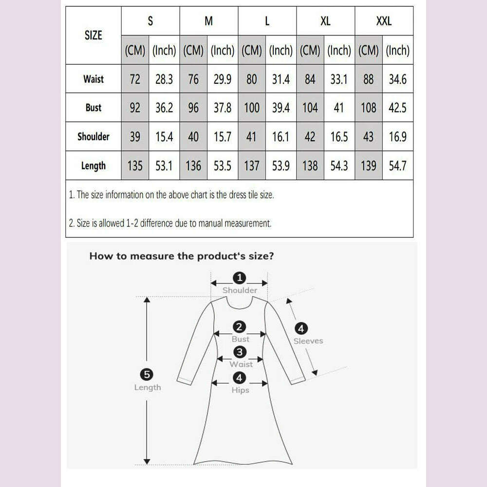 Elegant Women Floral Long Maxi Dress Jacquard Evening Party Boho Fall Winter Vintage Dress Ladies A-Line Robe - KIMLUD