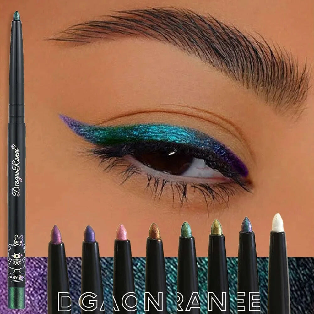Eyeliner Pencil - Waterproof - Twist-Up - Pearlescent Aurora | KIMLUD