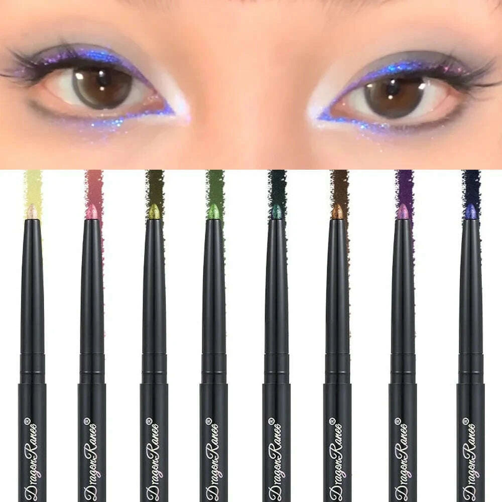 Eyeliner Pencil - Waterproof - Twist-Up - Pearlescent Aurora | KIMLUD
