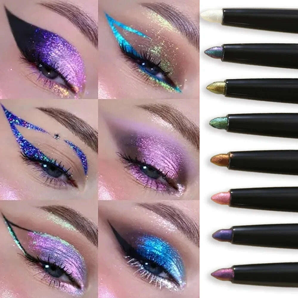 Eyeliner Pencil - Waterproof - Twist-Up - Pearlescent Aurora | KIMLUD