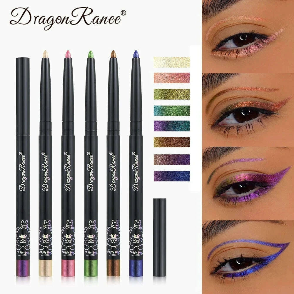 Eyeliner Pencil - Waterproof - Twist-Up - Pearlescent Aurora | KIMLUD