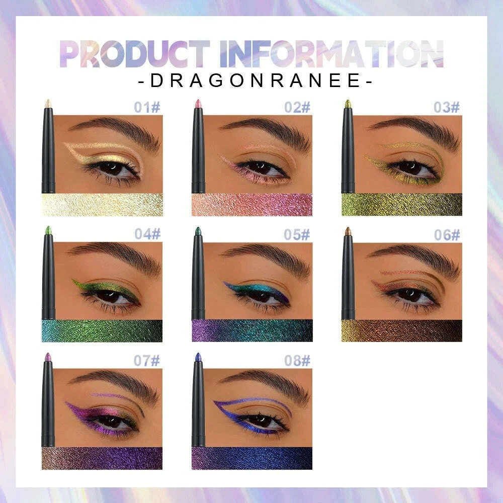 Eyeliner Pencil - Waterproof - Twist-Up - Pearlescent Aurora | KIMLUD