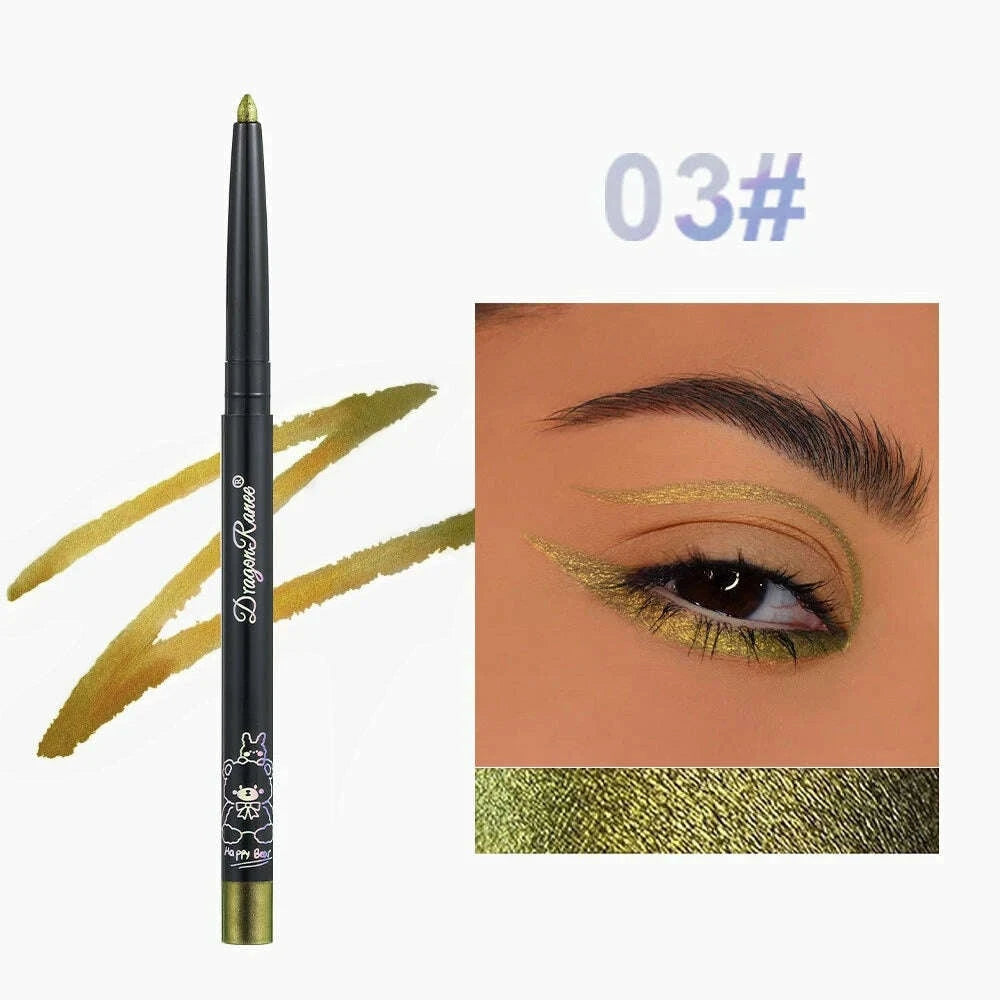 Eyeliner Pencil - Waterproof - Twist-Up - Pearlescent Aurora | KIMLUD