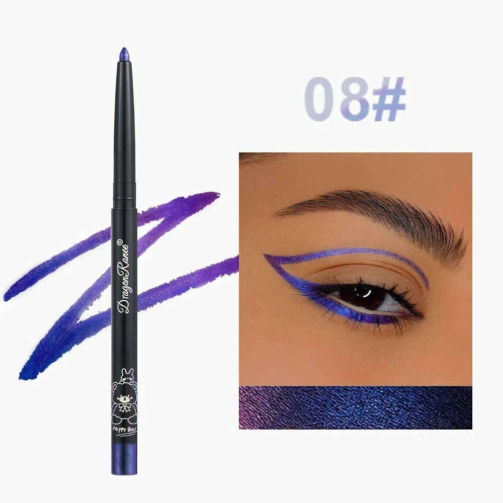Eyeliner Pencil - Waterproof - Twist-Up - Pearlescent Aurora | KIMLUD