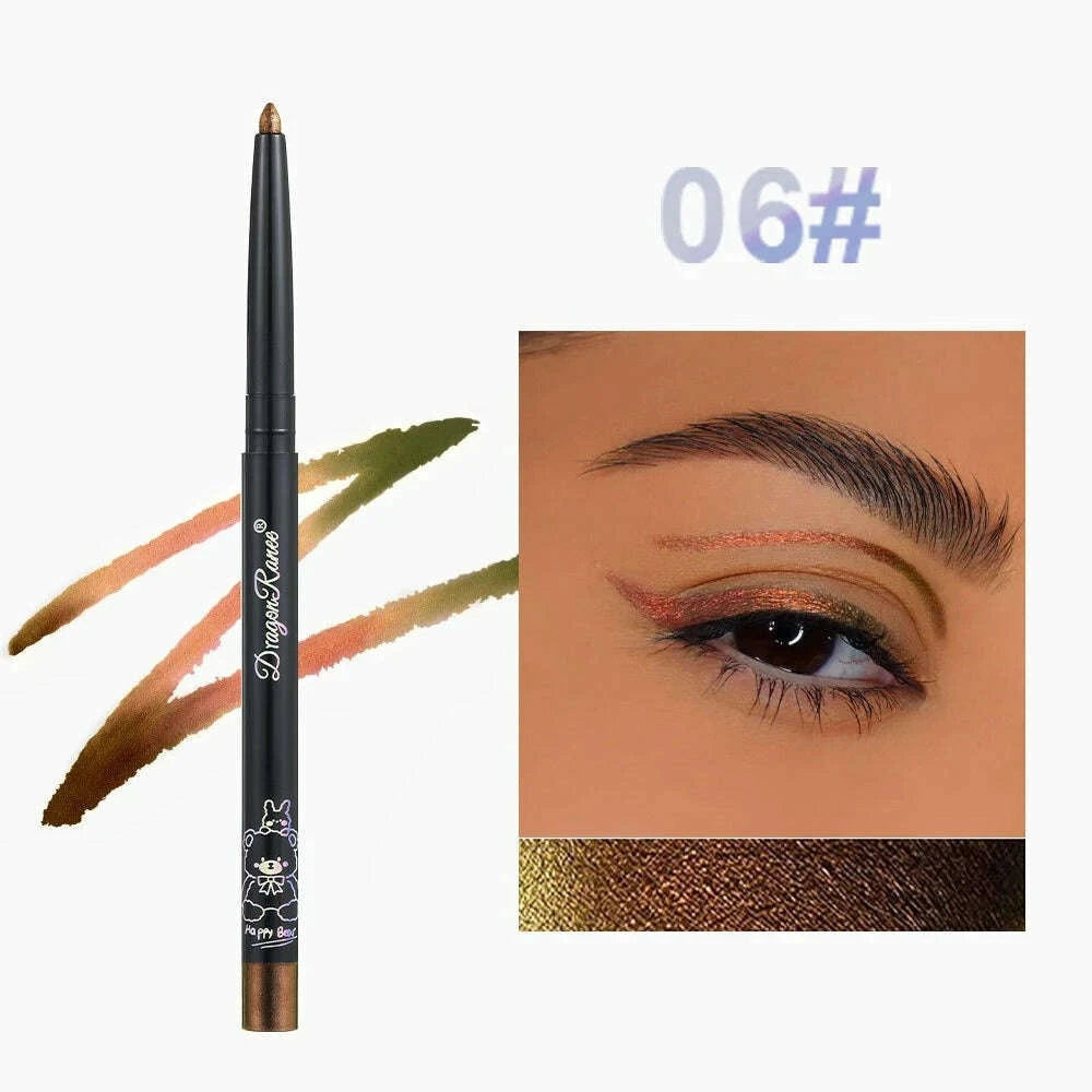 Eyeliner Pencil - Waterproof - Twist-Up - Pearlescent Aurora | KIMLUD