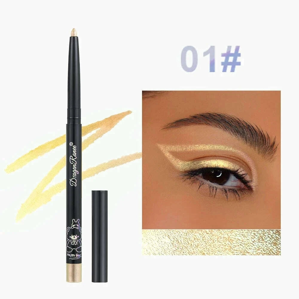 Eyeliner Pencil - Waterproof - Twist-Up - Pearlescent Aurora | KIMLUD