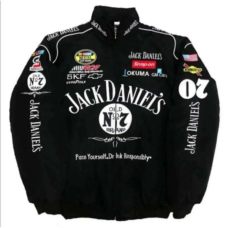 KIMLUD, F1 racing suit embroidered racing suit cycling suit motorcycle suit embroidered casual long sleeved JACKET racing suit couple ou, KIMLUD Womens Clothes
