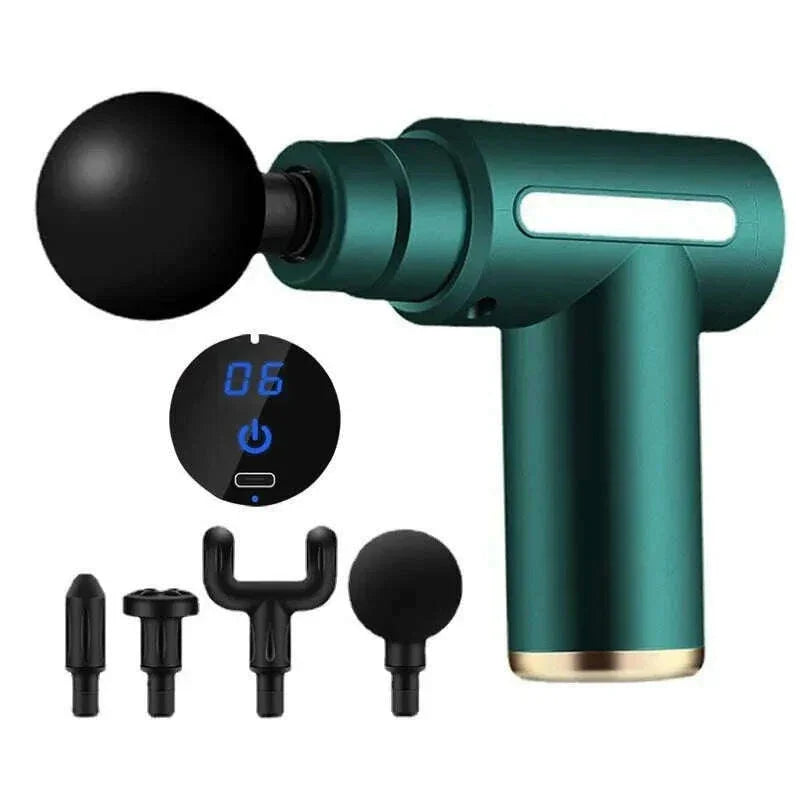 KIMLUD, Fascia Gun Muscle Relaxation Massager Electric Vibration Massage Gun Professional Grade Neck Membrane Gun, KIMLUD Womens Clothes