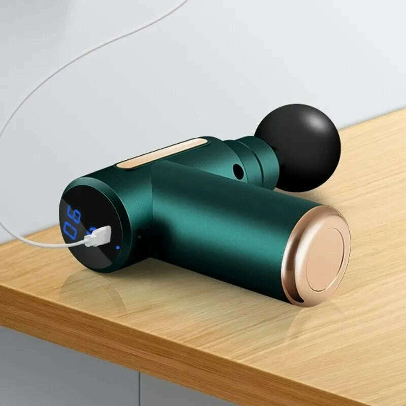 Fascia Gun Muscle Relaxation Massager Electric Vibration Massage Gun Professional Grade Neck Membrane Gun - KIMLUD