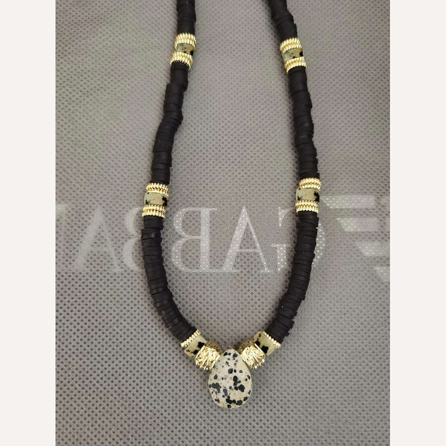 KIMLUD, fashion Brand New Fashion Necklace Handmade Polymer Clay freshwater Pearl Choker Necklace set Jewelry Women bohemian friendship, 38, KIMLUD APPAREL - Womens Clothes