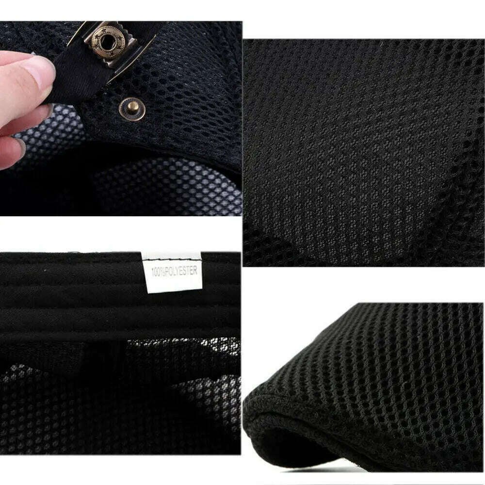 KIMLUD, Fashion Men Women Flat Cap Mesh Summer Golf Driving Sun Beret Cabbie hat Breathable French Style 7 colors, KIMLUD Womens Clothes