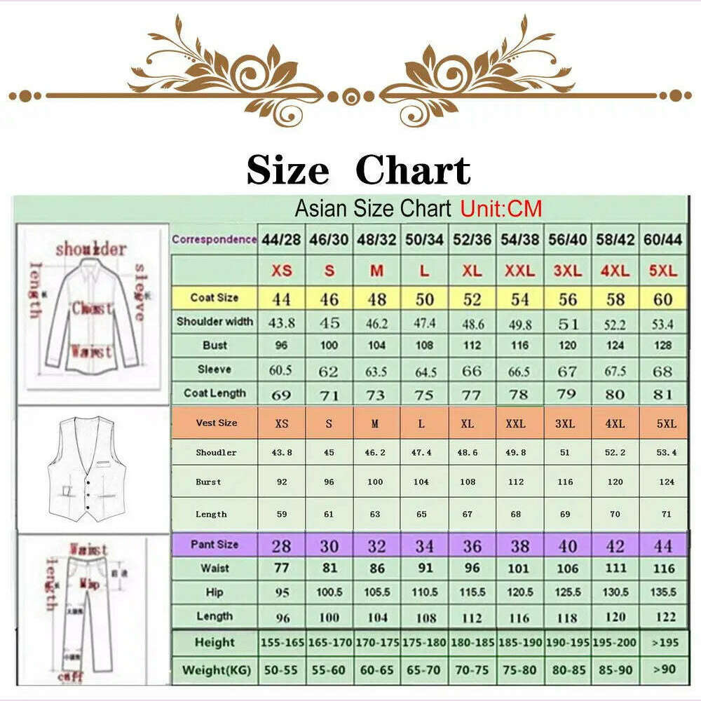 KIMLUD, Fashion Men's Wedding Suits Gold Embroidered Groom Tuxedo 2 Pieces Sets Male Prom Long Blazers Trajes Elegante Para Hombres, KIMLUD Womens Clothes