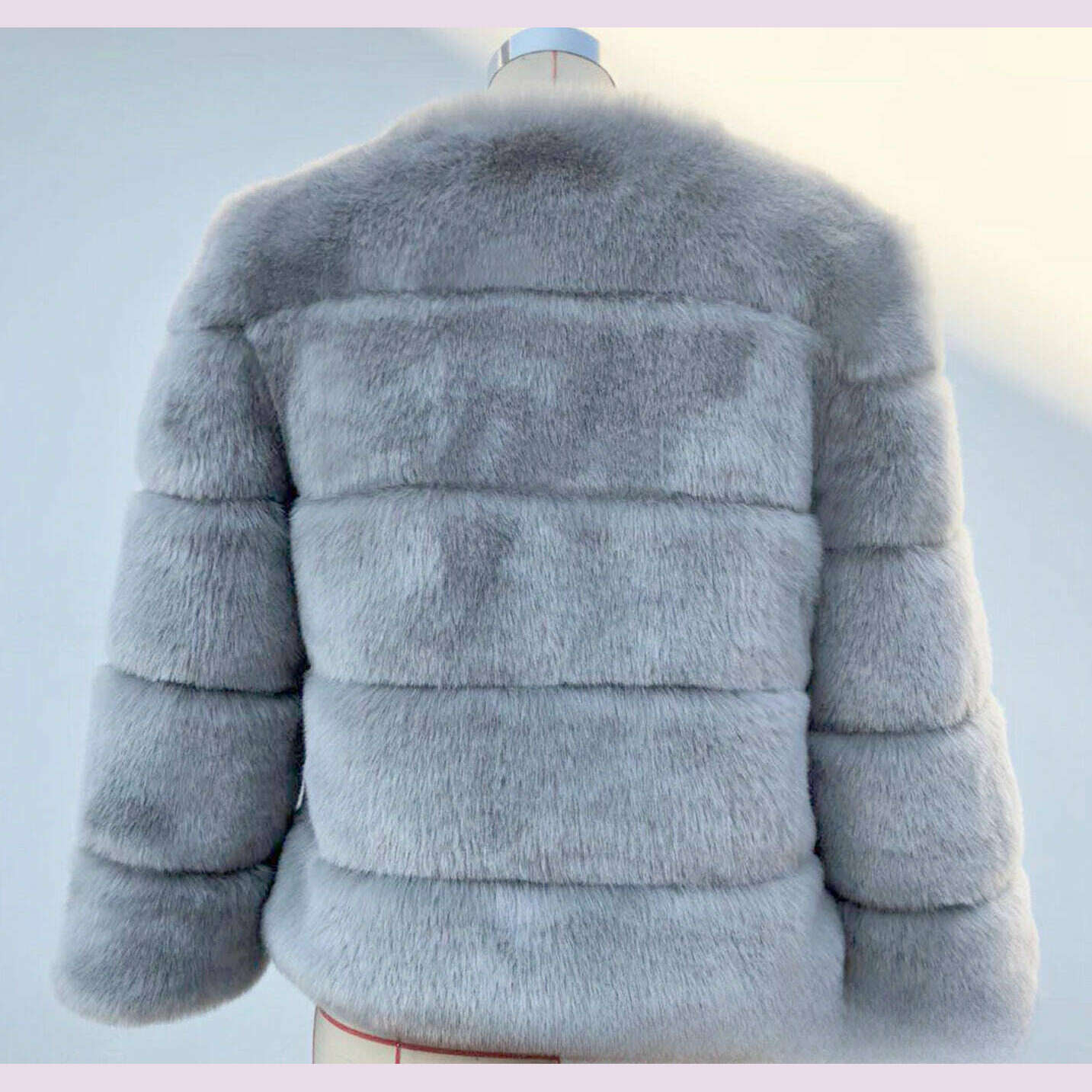 KIMLUD, Fashion Short Women Fur Jacket Thickened Warm Slim Faux Fur Coat Elegant Quilted Fox Fur Coats Winter Y2K Vintage Padded Jacket, KIMLUD Womens Clothes