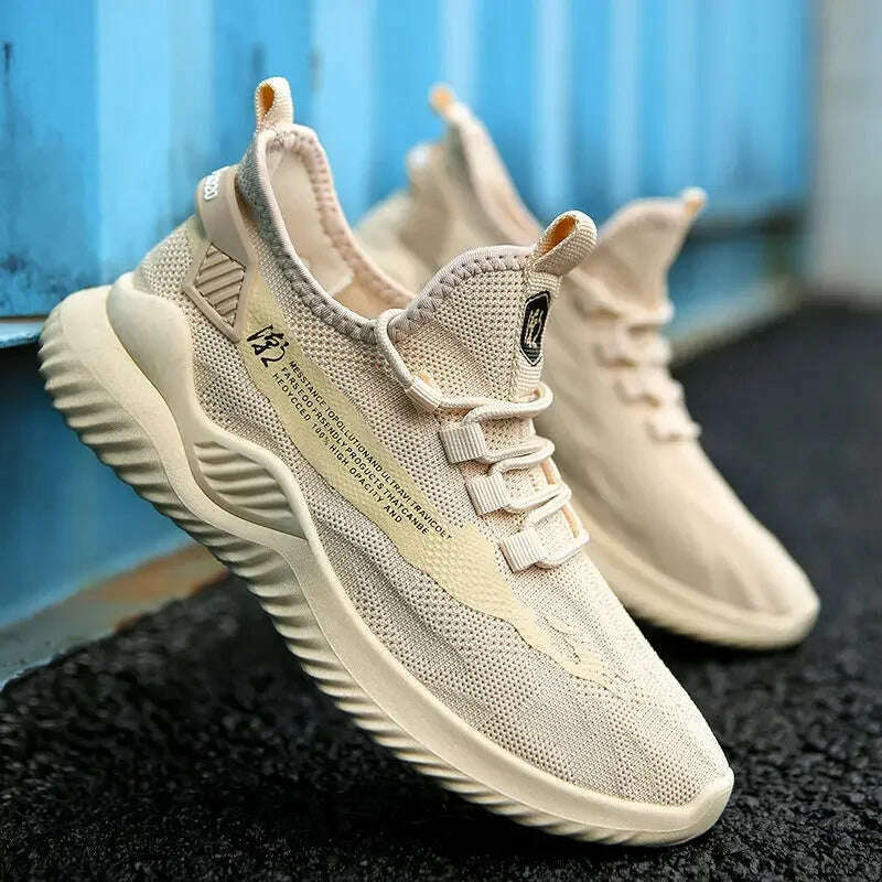 KIMLUD, Fashion Spring and Autumn Leisure Walking and Running Breathable Flat Bottom Sports Men's Shoes Popular Large Sizes 39-44, KIMLUD Womens Clothes