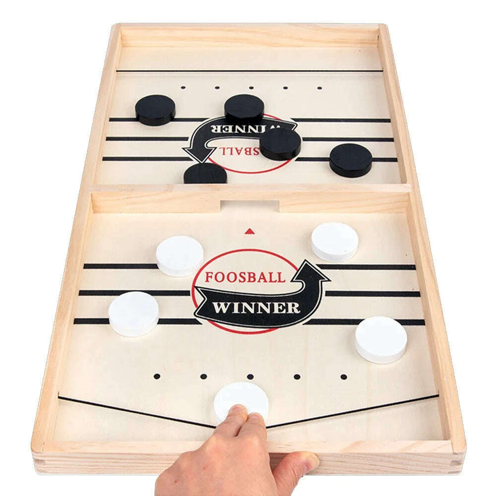 KIMLUD, Fast Sling Puck Board Game Table Hockey Foosball Winner Party Family Interactive Toys For Children Adult Desktop Battle Gifts, KIMLUD Womens Clothes